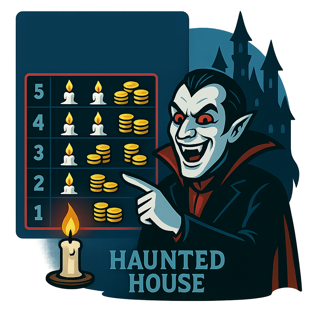 Tecniche scommessa Haunted House slot